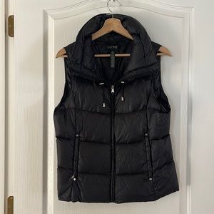 Ralph Lauren black puffer vest